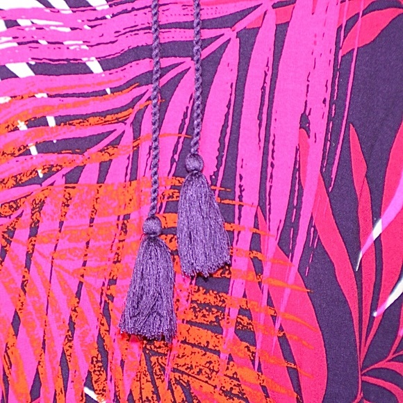 BeachLunchLounge Tropical Palm Belted Mini Dress - Picture 10 of 11